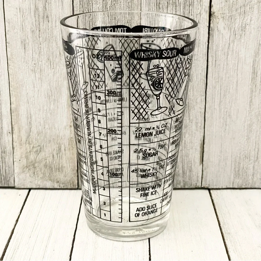 IRVINWARE Vintage Bar Cocktail Mixing Glass Tumbler